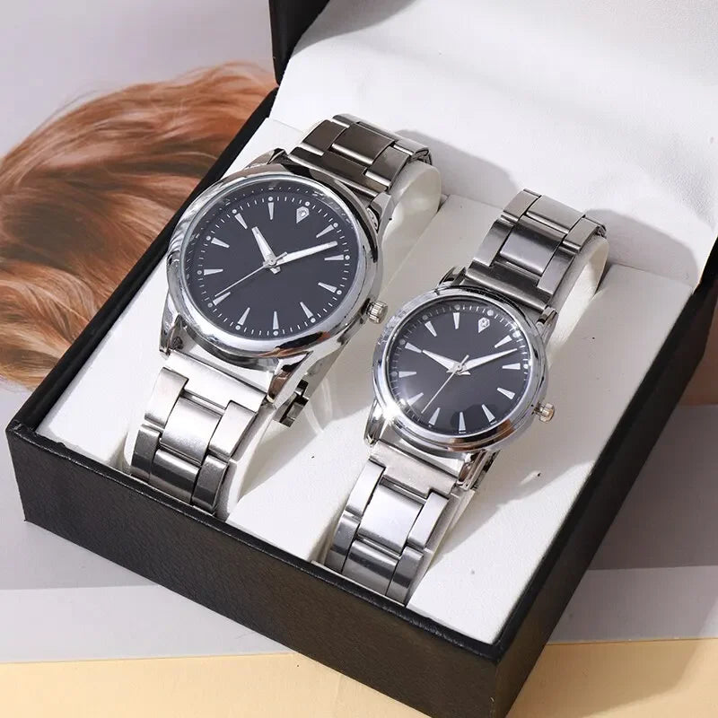 Couple’s Watches Set | Men’s Business Watch | Women’s Quartz Watch