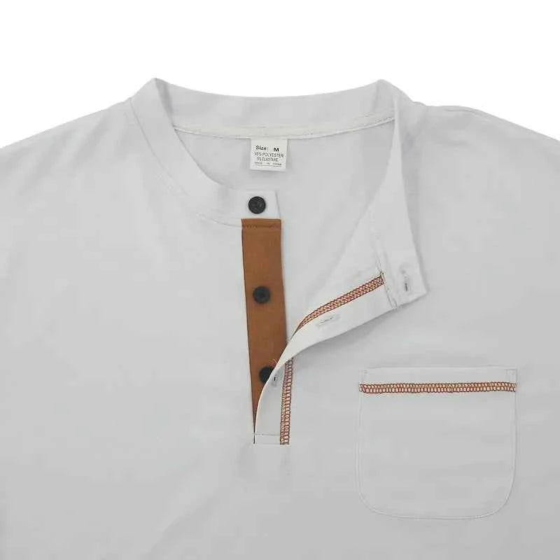Summer Fashion Casual Short-sleeved Polo Shirt for Men Polo Simple Breathable Comfortable Top for Men Mens T Shirts