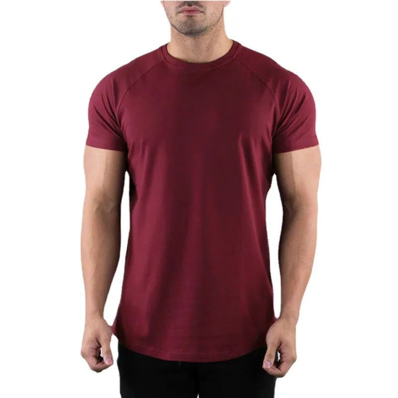 Men’s Cotton T-Shirt | Summer Gym Tee | Breathable Fitness Shirt
