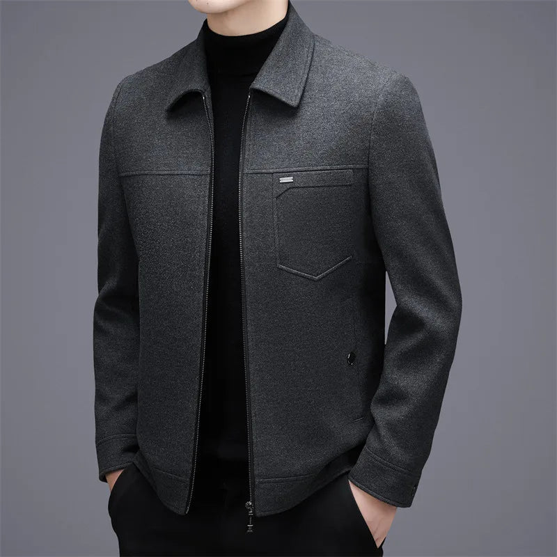 Men’s Wool Jacket | Winter Coat for Men | Fashion Short Jacket