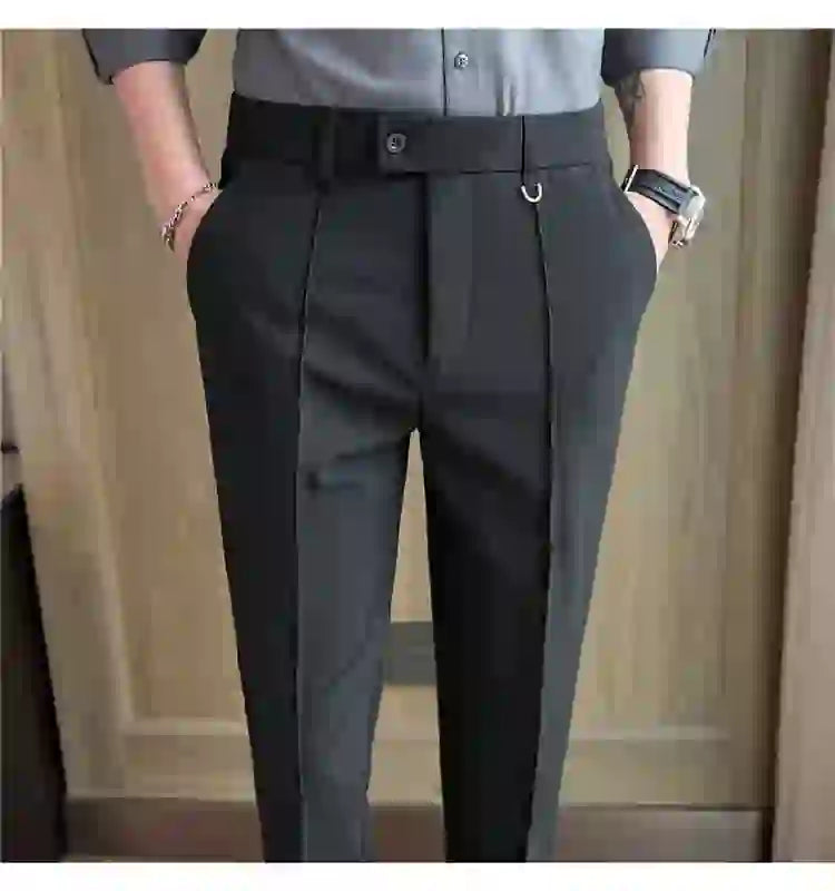 Men's business casual trousers, daily formal work pants, 2024 new high