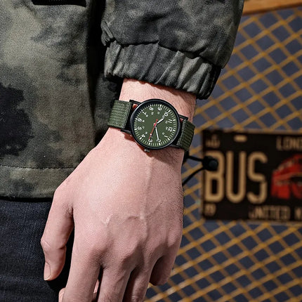 Luxury Men’s Watch | Quartz Waterproof Watch | Big Dial Wristwatch