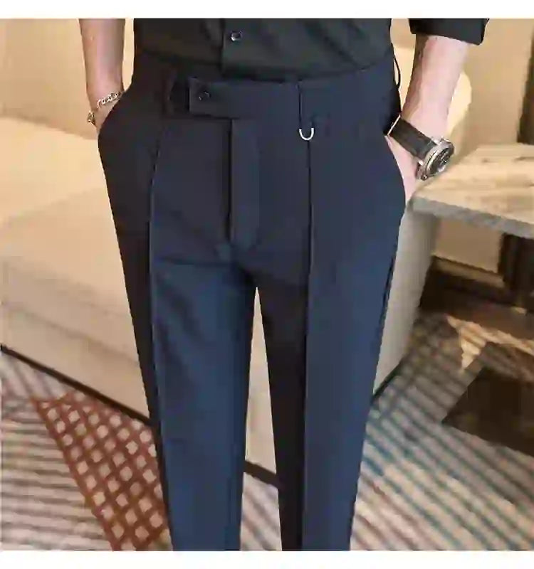 Men's business casual trousers, daily formal work pants, 2024 new high