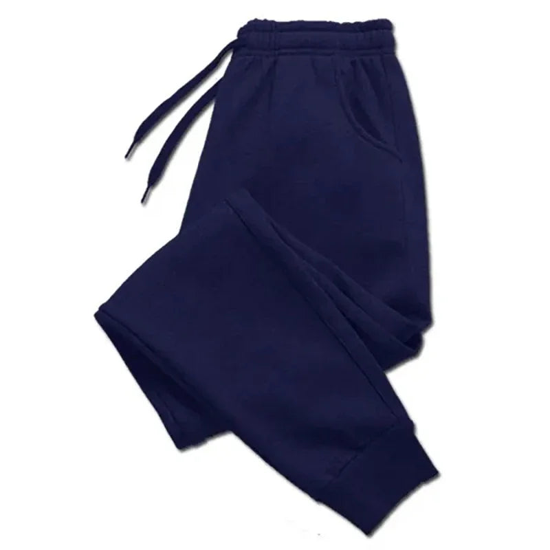 Men’s Fleece Sweatpants | Jogger Gym Trousers | Winter Workout Pants