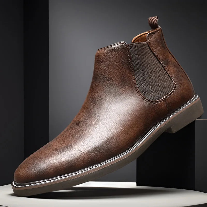 Luxury Chelsea Boots | Men’s Leather Ankle Boots | British Style Shoes