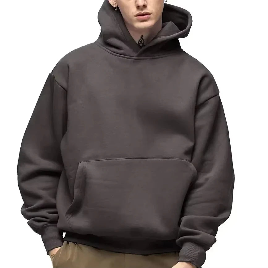 Heavy Hoodie | Men’s Thick Cotton Sweatshirt | Winter Streetwear
