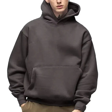 Heavy Hoodie | Men’s Thick Cotton Sweatshirt | Winter Streetwear
