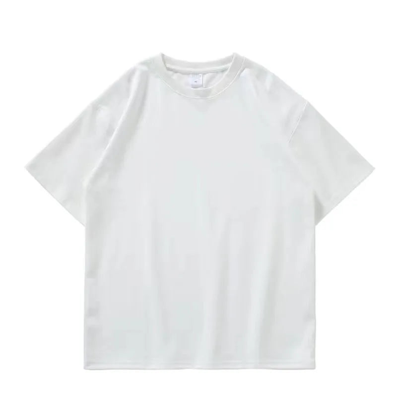 Heavy Cotton T-Shirt | Thick White Tee | Men’s Casual Top