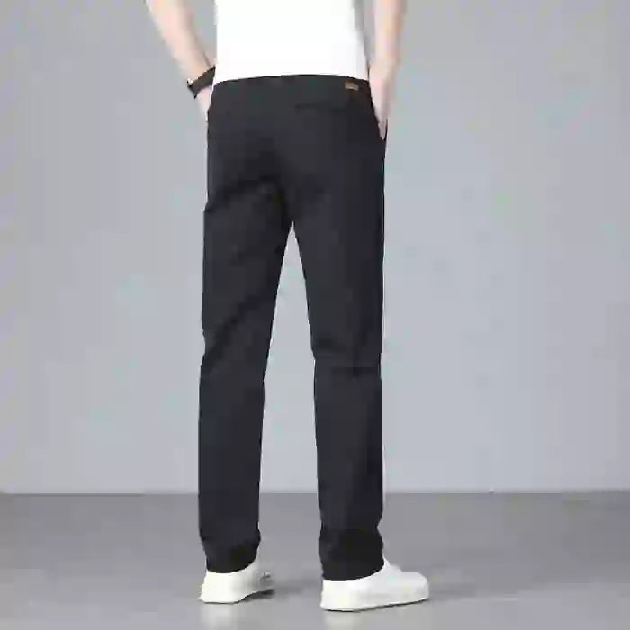 Men's casual pants 2025 New Spring and autumn casual straight business