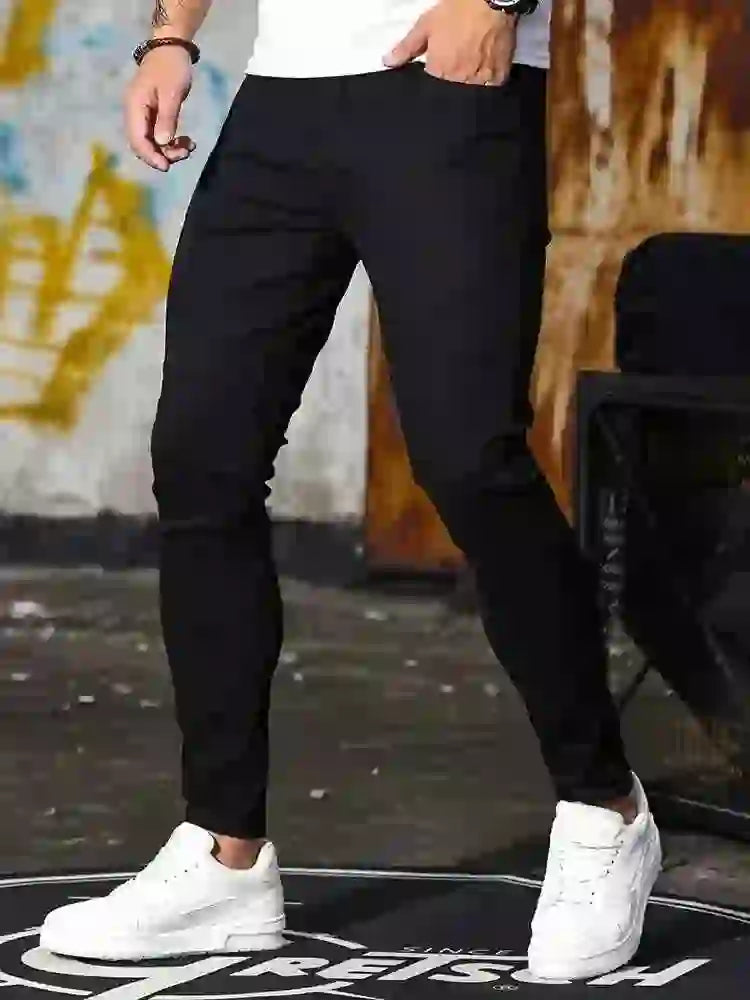 2025 Mens Slim Fit Classic Skinny Jeans Casual Street Style Comfortable Casual Mens Skinny Jeans Male Slim Fit Pencil Denim
