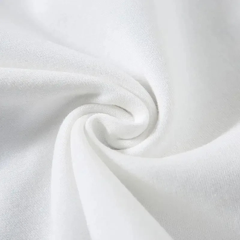 Heavy Cotton T-Shirt | Thick White Tee | Men’s Casual Top