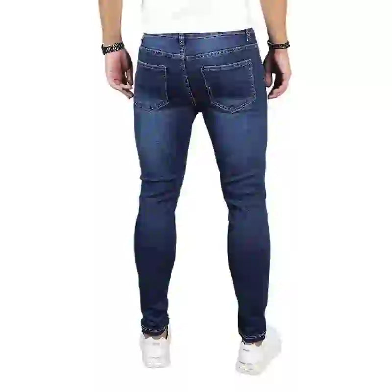 2025 Mens Slim Fit Classic Skinny Jeans Casual Street Style Comfortable Casual Mens Skinny Jeans Male Slim Fit Pencil Denim