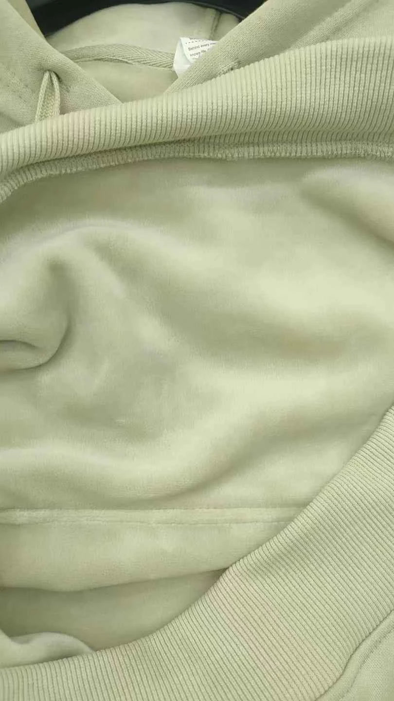 Oversized Basic Hoodie Men 450g Fleece thicken Loose Solid Unisex Autumn Winter Warm Women Sweatshirts Hooded Pullovers Male Top