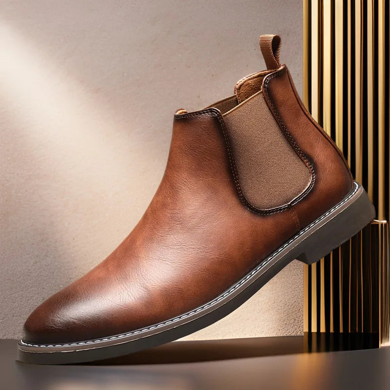 Luxury Chelsea Boots | Men’s Leather Ankle Boots | British Style Shoes