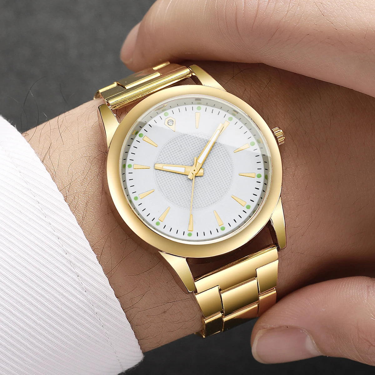 Couple’s Watches Set | Men’s Business Watch | Women’s Quartz Watch