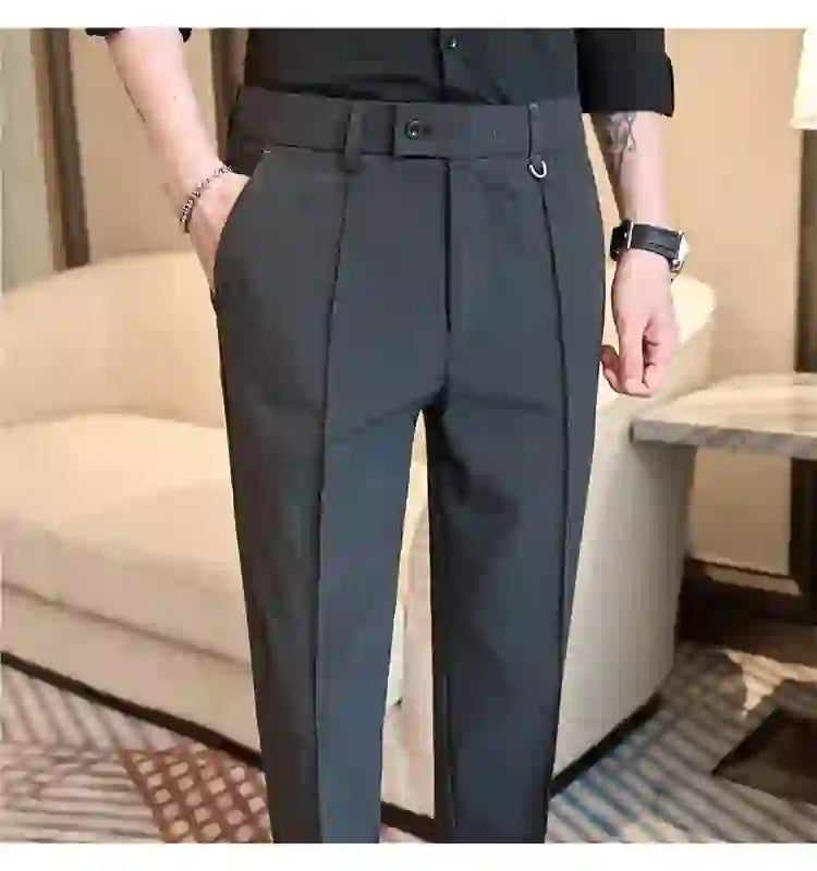 Men's business casual trousers, daily formal work pants, 2024 new high