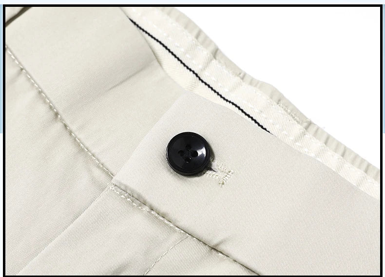 Men's Clothes Spring Summer Thin Casual Pants Men Slim Fashion Stretch