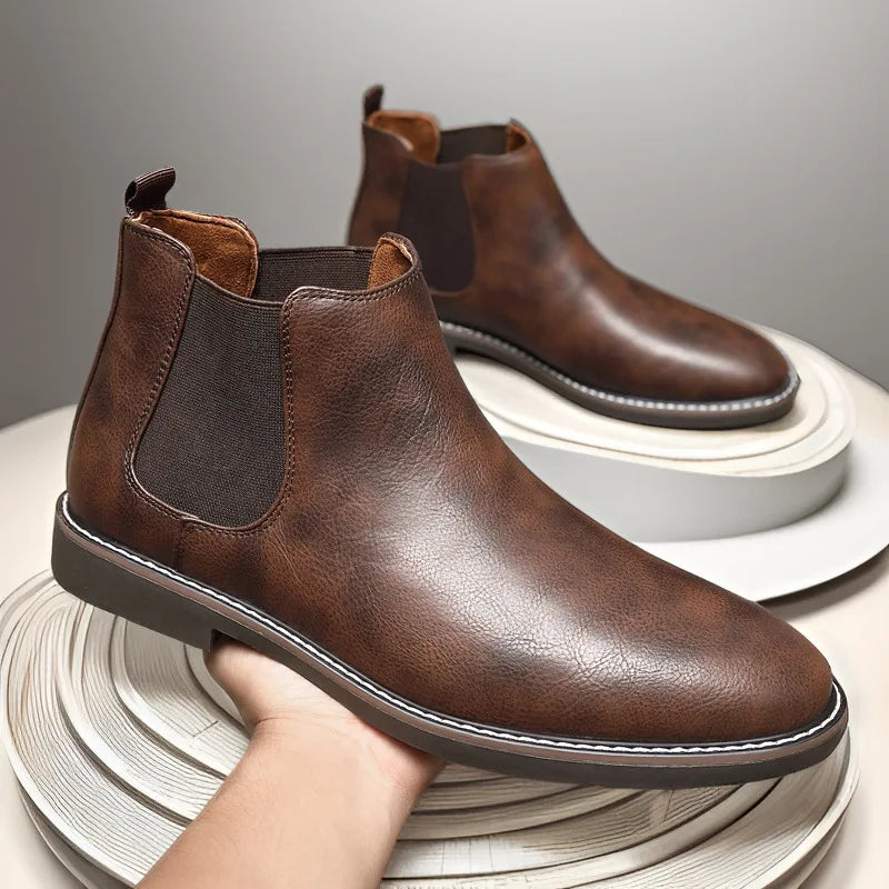 Luxury Chelsea Boots | Men’s Leather Ankle Boots | British Style Shoes