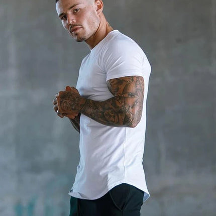 Men’s Cotton T-Shirt | Summer Gym Tee | Breathable Fitness Shirt
