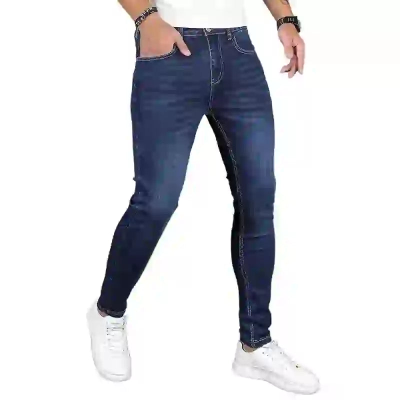 2025 Mens Slim Fit Classic Skinny Jeans Casual Street Style Comfortable Casual Mens Skinny Jeans Male Slim Fit Pencil Denim