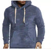 Broderad herrhoodie, casual och personlig hoodie, modern lo