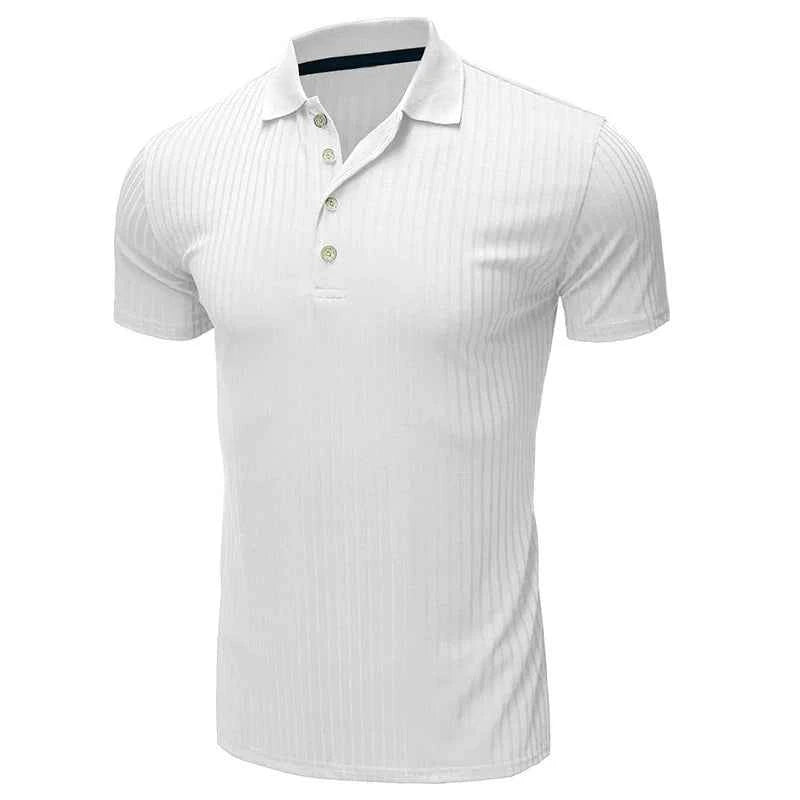 Mens Polo Shirts Summer Casual Short Sleeve Knitted Men's Shirts Polos Slim Solid Men t-shirt Polo Homme S-5XL Men's Clothing