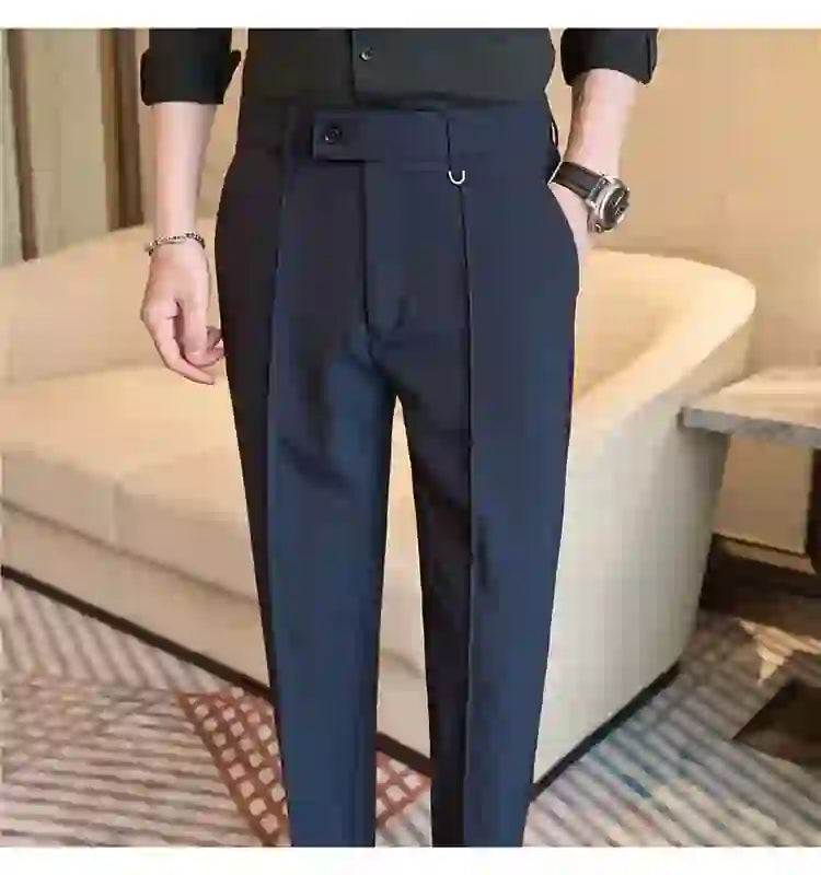 Men's business casual trousers, daily formal work pants, 2024 new high