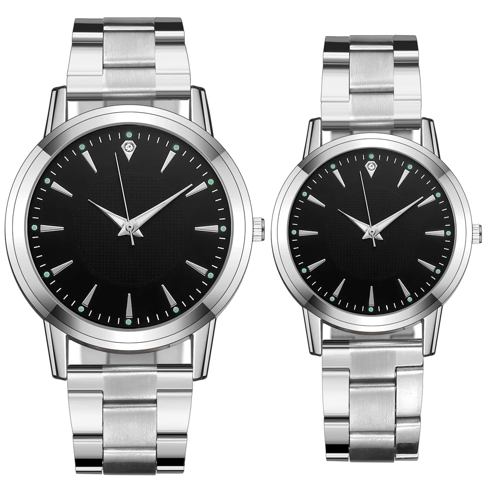 Couple’s Watches Set | Men’s Business Watch | Women’s Quartz Watch