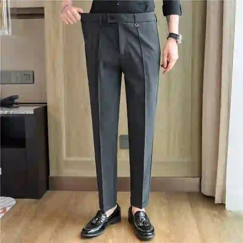 Men's business casual trousers, daily formal work pants, 2024 new high