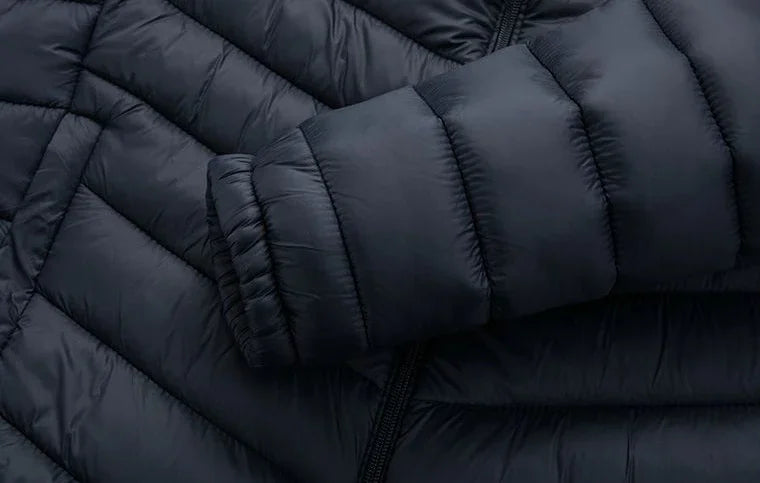 Man Padded Coat Hooded Down Jackets For Men Lightweight Puffer Padding