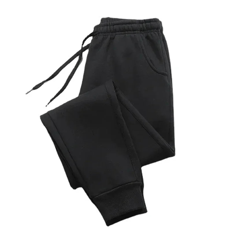 Men’s Fleece Sweatpants | Jogger Gym Trousers | Winter Workout Pants