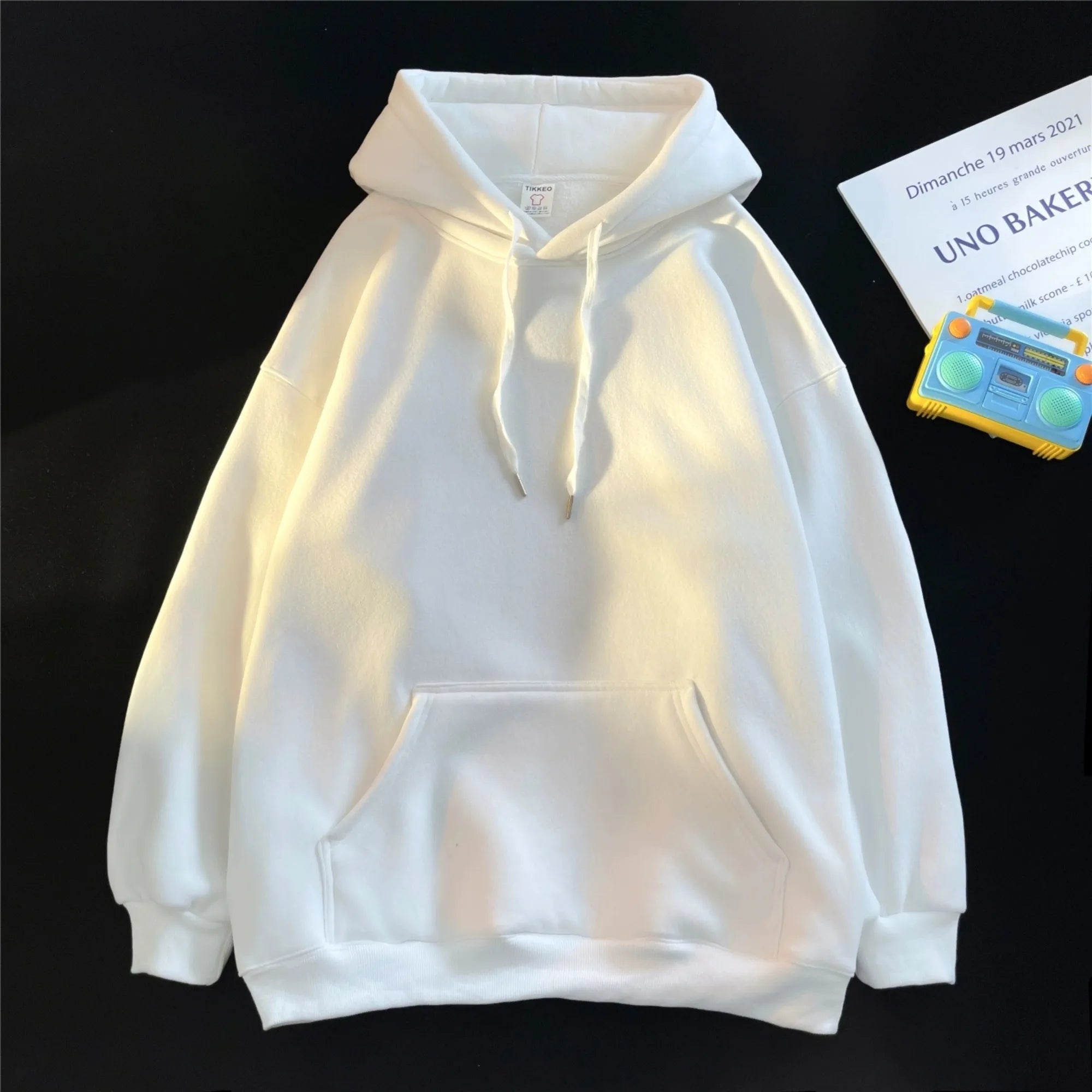 Heavy Cotton Hoodie | Fleece Pullover | Unisex Winter Wear